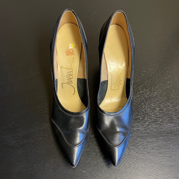 Vintage Shoes - Vintage‎ Tweedies leather pumps